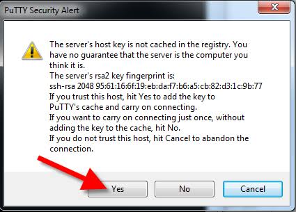 How to Connect Linux VPS with Putty
