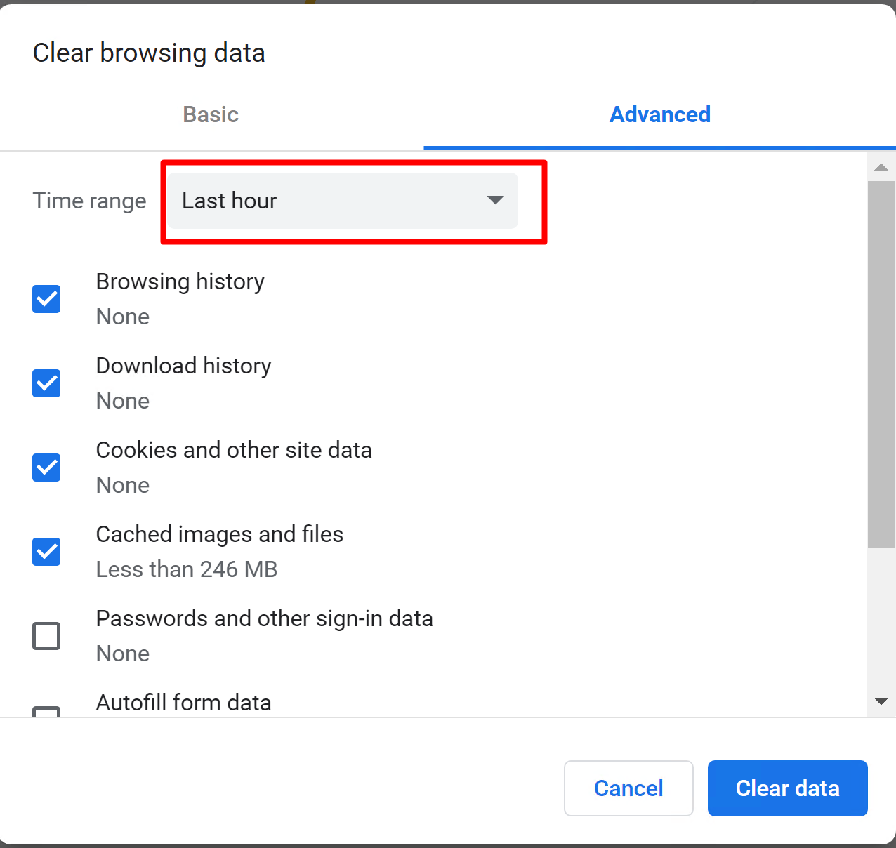 Cache In Google Chrome