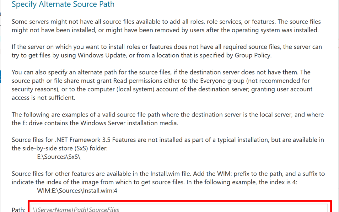Installing-.NET-Framework-3.5-without-Any-Error