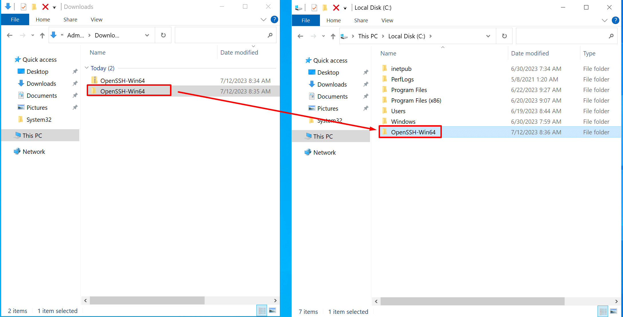 Install SSH Server on Windows VPS