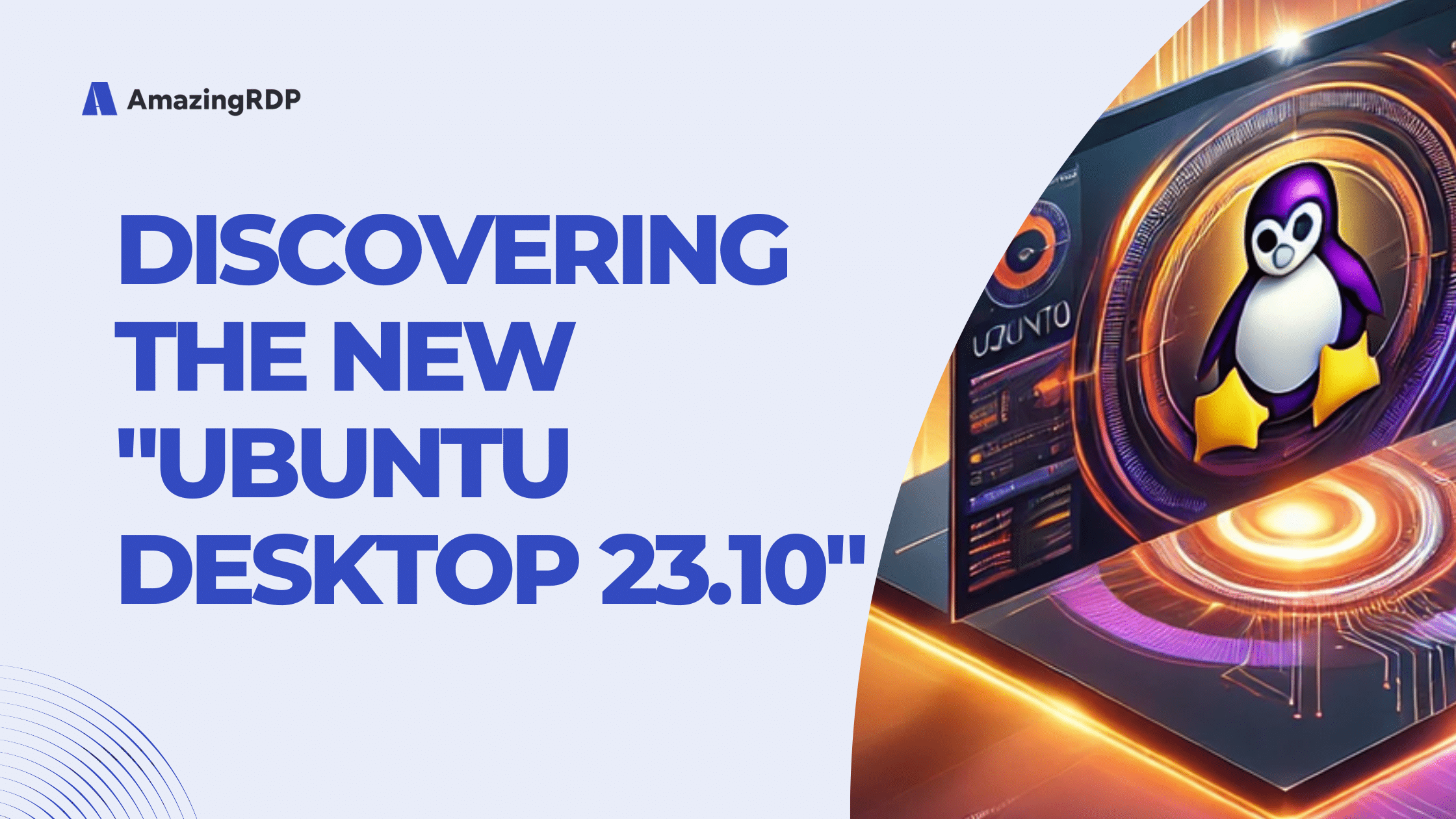 Ubuntu desktop 23.10