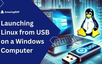 Launching Linux from USB on a Windows Computer