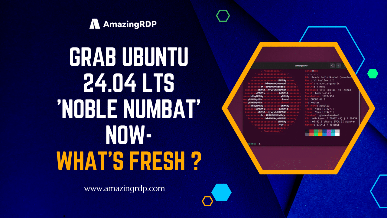 Ubuntu 24.4 LTS Noble Numbat